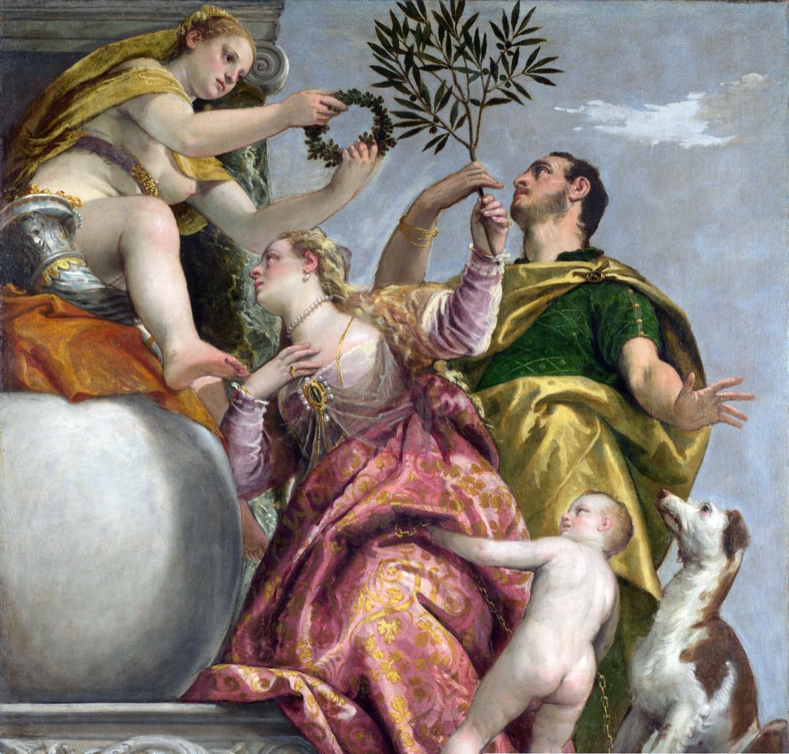 Veronese's painting Allegory of Love, Happy Union